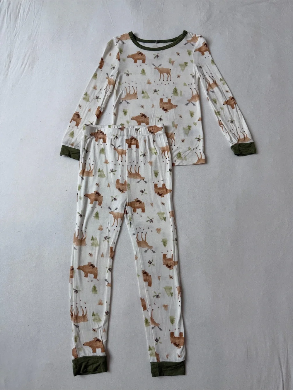 Milkberry Long Sleeve Pajama Set Size 3T